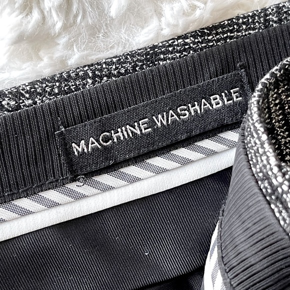 Banana Republic Avery Trouser Pants in Black and White (size 8) - Picture 3 of 10